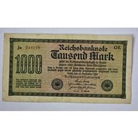 1923 год 1000 марок Германия