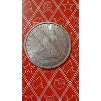 Португалия 10 эскудо 1971 парусник