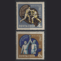 Заг. 2781/82. 1963. Первенство Европы по боксу. ЧиСт.