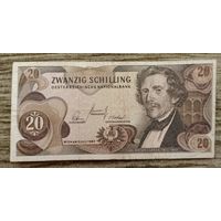 Werty71 Австрия 20 Шиллингов 1967 Банкнота 1 2
