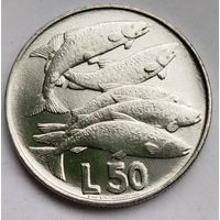 Сан-Марино 50 лир 1975 UNC