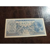 Индонезия 1 рупия образца 1956 года AUNC p74