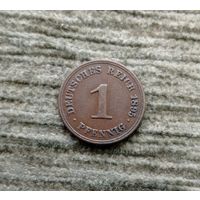 Werty71 Германия 1 пфенниг 1895 A