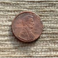 Werty71 США 1 цент 1996