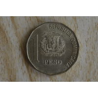 Доминикана 1 песо 2002
