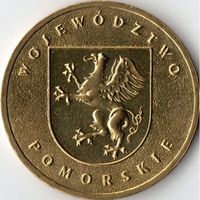 Польша 2 злотых, 2004 Поморское воеводство UNC
