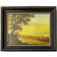 Скрипниченко Г.С Художник-сюрреалист, "белорусский Дали". "Верасень", 1989г. Холст, масло. Размер 39х30 см.