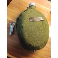 Фляга немецкая Вермахт VDNS34 с чехлом и карабином