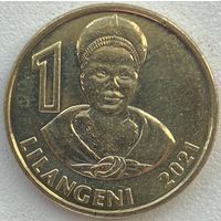 Эсватини (Свазиленд) 1 лилангени 2021 г.