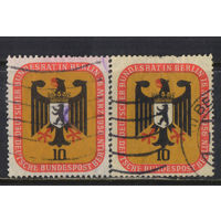 Западный Берлин 1956 Федеральное собрание Берлина Герб #136