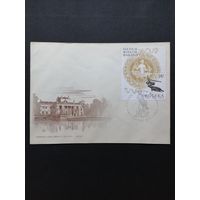 Польша 1965 КПД с блоком Mi.37 и маркой "Семь веков Варшаве" (спецгашение) марка Mi.1605 каталог 1.70 евро