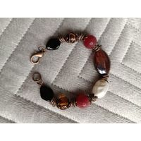 Браслет с агатом