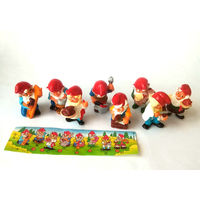 Киндер Сюрприз, Kinder. Гномы мастеровые + вкладыш+ бонус.