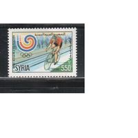 Сирия-1988(Мих.1725) , **   ,  Спорт, Велоспорт , Велосипеды