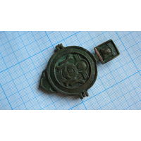 Панагия. Бронза, литье.