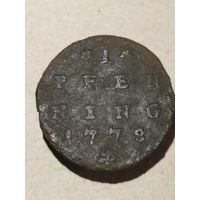 1 PFENING 1778