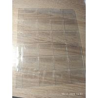 Лист для монет на 24 ячейки