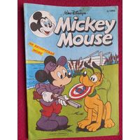 Микки Маус комикс на белорусском языке 3 номер 1993 года / Mickey Mouse Walt Disney Уолт Дисней. Эгмонт Грюнвальд / Egmont Grunwald