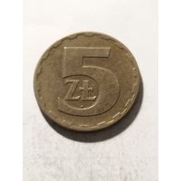 Польша 5 злотых 1977