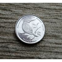 Werty71 Кабо Верде 10 эскудо 1994 Сероголовая Альциона Птица