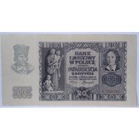 20 злотых 1940г, (распродажа коллекции).