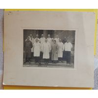 Фото большое "Врачи", Зап.Бел., 1931 г. (16*12 см без паспарту)