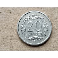 Польша 20 грошей, 2001г. (Н)