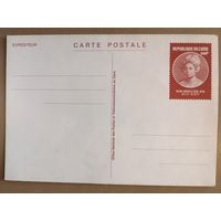 Заир почтовая карточка 2, на марках Мама президента Мобуту Сиссе