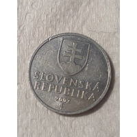 10 геллеров Словакия 2002 год