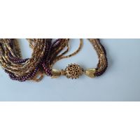 Бусы из бисера. Чехия .Винтаж