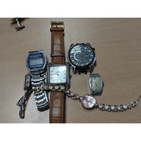 Лот интересных часов