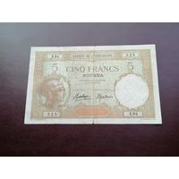 Новая Каледония 5 франков 1926