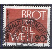 ГЕРМАНИЯ, ФРГ - 1962 [Mi. 389]  Гашеная (DE03)