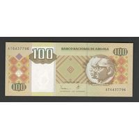 Ангола 100 кванза 1999 года. Тип P-147а. Состояние UNC