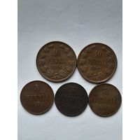 Монеты Россия для Финляндии.