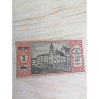 Нотгельды 50 пф. 1921 г. Берлин с рубля