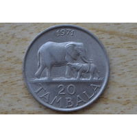 Малави 20 тамбал 1971