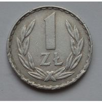 Польша, 1 злотый 1977 г.