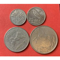 Норвегия 4 монеты