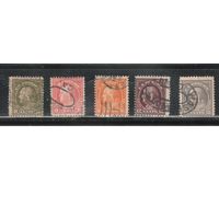 США-1912, (Скотт.412-418), гаш.  , Стандарт, Президенты,