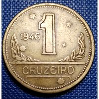 Бразилия 1 крузейро 1946 г.