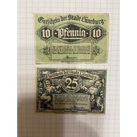 Нотгельд 10-25 пфеннигов Германия Люнебург-0301
