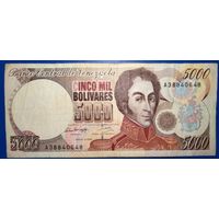 Венесуэла 5000 боливаров 1994 г. Р-75а