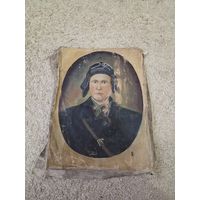 Старый портрет солдата