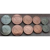 Босния и Герцеговина.  набор 5 монет 5, 10, 20, 50 фенингов 1 марка 2025 год