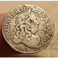 6 грошей VI  1682 H.S. Фридрих Вильгельм I     Бранденбург-Пруссия