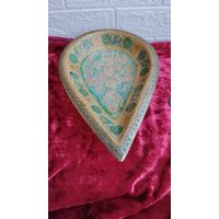 РЕДКОСТЬ  КОНФЕТНИЦА КАПЛЯ ЛАТУНЬ.  Распродажа Коллекции !!! . Экспресс  Аукцион не с рубля без МПЦ и прочего 3 ДНЯ  .Много лотов в продаже .