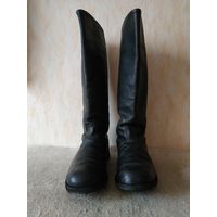 Сапоги офицерские хромовые. СССР, размер 45.