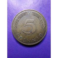 Германия ФРГ 5 пфеннингов 1981 J