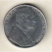 Ватикан 50 лира 1986